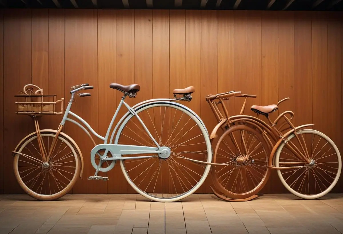 Cykelns historia illustration