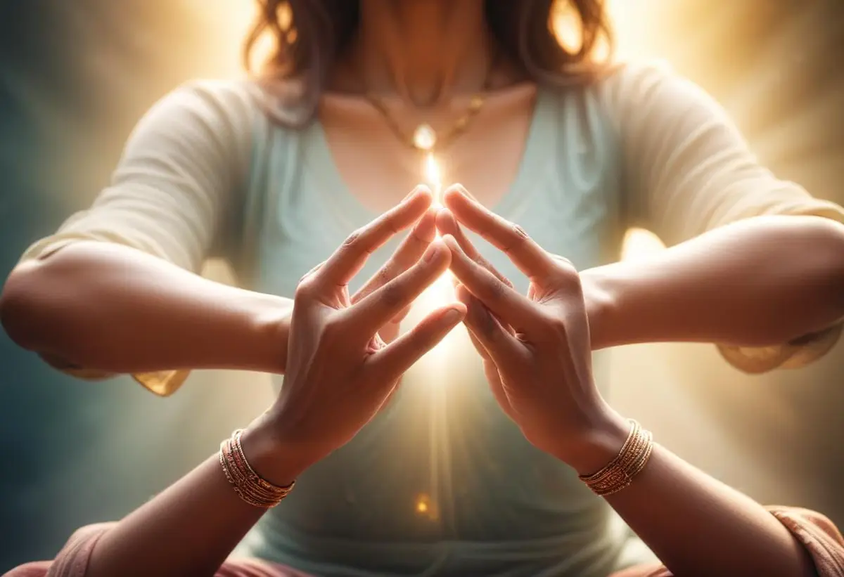 Namaste betyder mer än bara ett hälsningsord illustration
