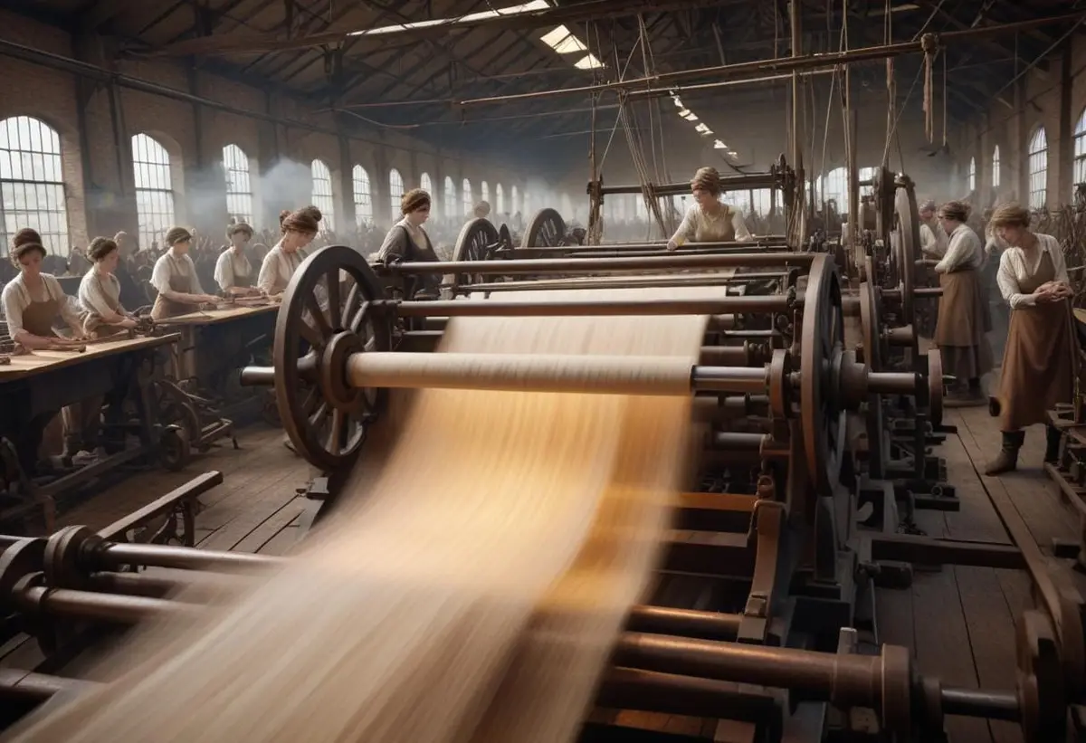 Spinning Jenny illustration