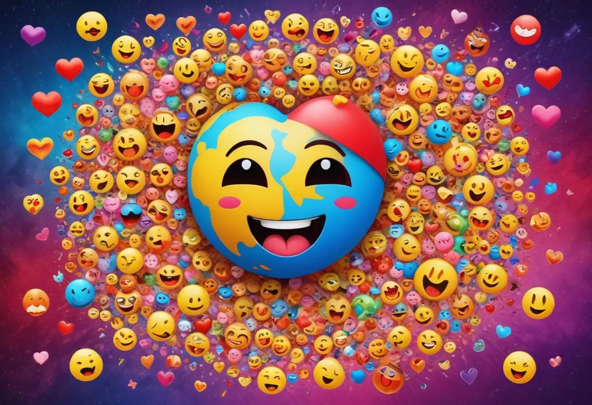 Vad betyder olika emojis? En rolig guide till känslor och uttryck! illustration