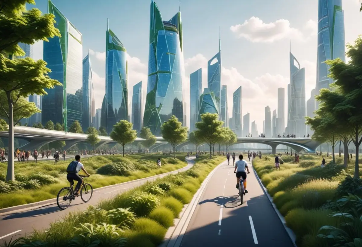 Vad betyder urbanisering? En snabbguide till stadens underverk! illustration