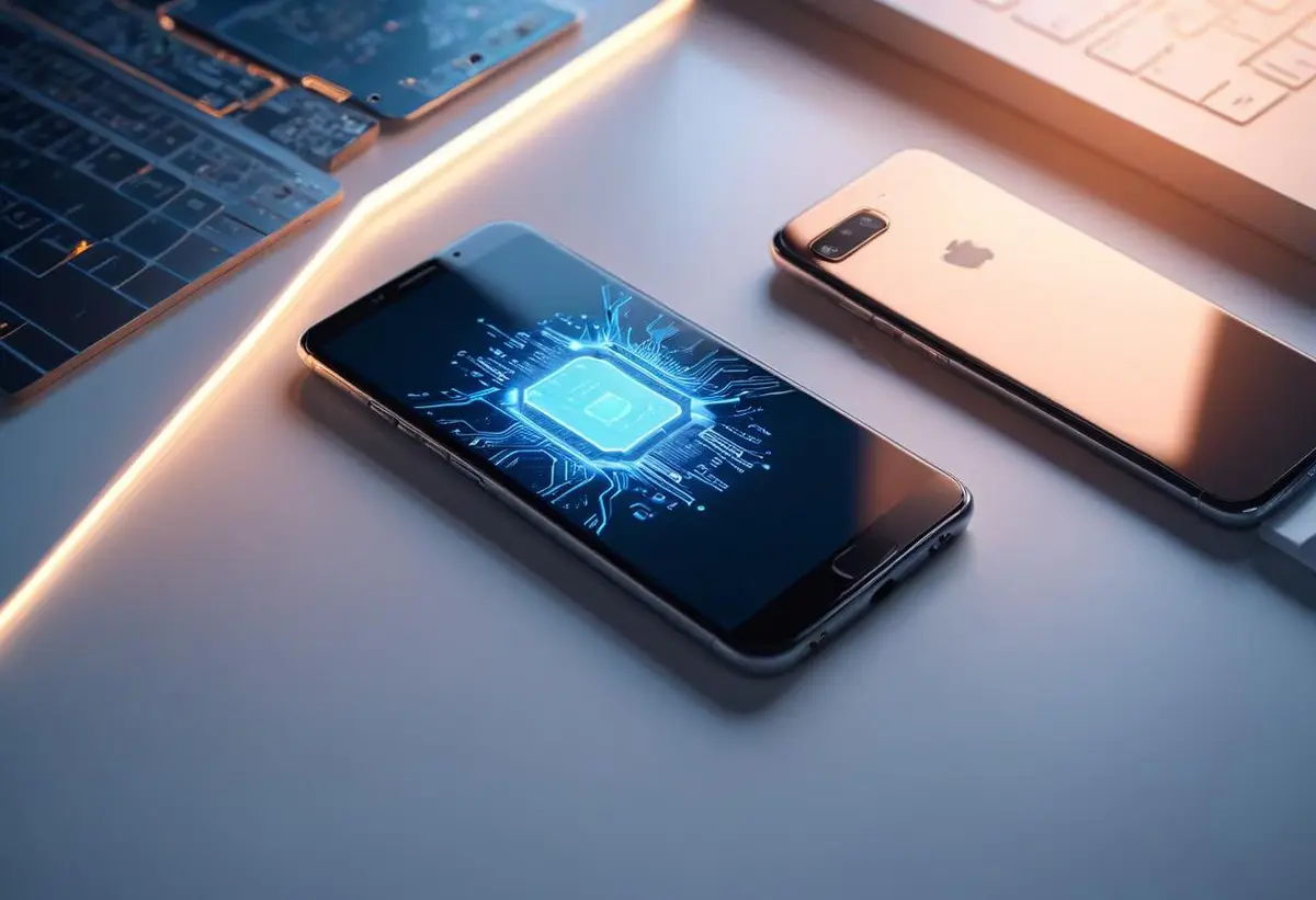 Vem uppfann iPhone? Möt hjärnan bakom din favorittelefon! illustration
